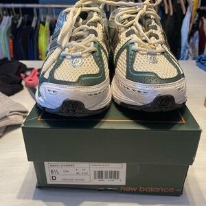 New Balance 1906r Aime Leon Dore Green & Cream Sneakers